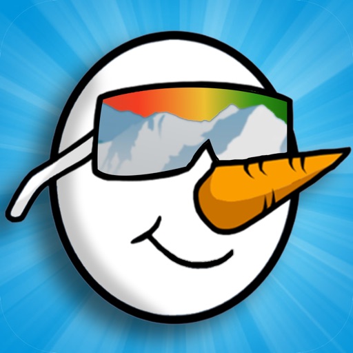 Snowfall Snowboarding Icon