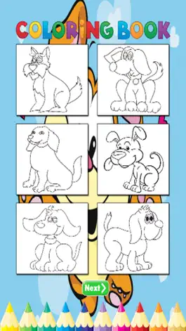 Game screenshot The Dog Coloring Book - Activities for Kid hack