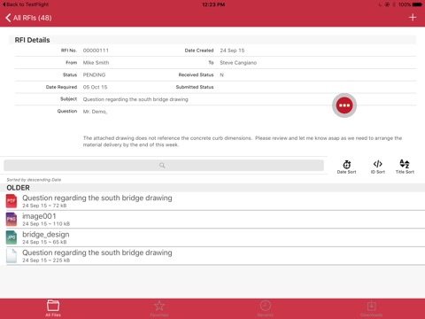 CMiC Mobile ECM screenshot 4