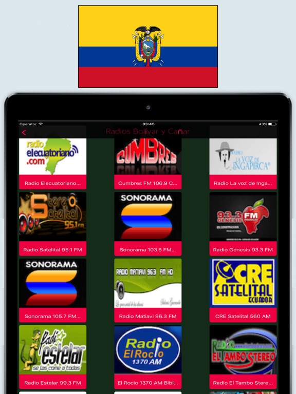 Radios Del Ecuador FM - Emisoras de Radio en Vivo screenshot 4