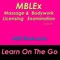 This app MBLEx (Massage & Bodywork Licensing Examination) for self Learning and Exam Prep 4000Flashcards contains the Text to speech feature, you can now listen to your study notes and exam quizzes while your are driving, riding, cycling or simply taking some rest or relaxing