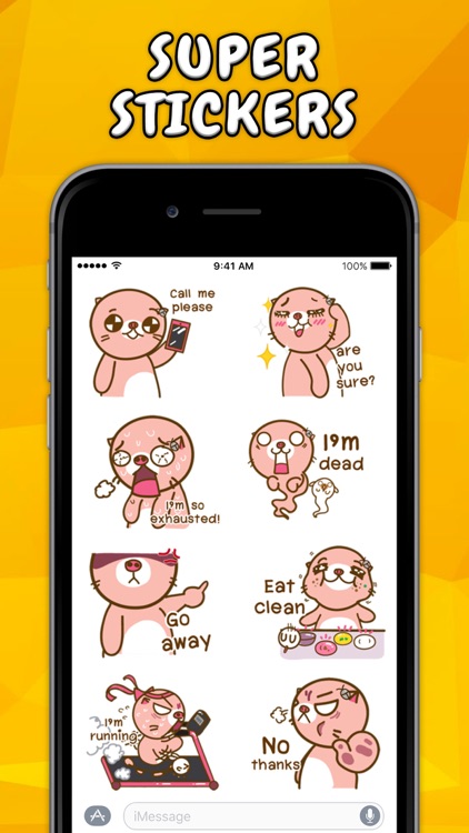 Strong Cat Stickers screenshot-3