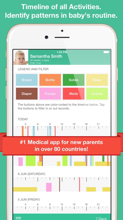 Feed Baby - Breastfeeding and Baby Connect Tracker