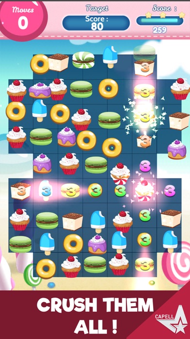 Cake Boss – Match Three Candy Jelly Puzzlerのおすすめ画像3