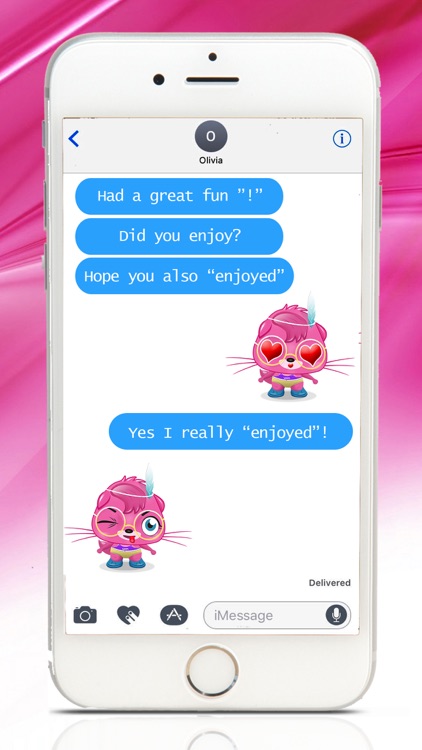 Rabby Cartoon emoji stickers for iMessage screenshot-4