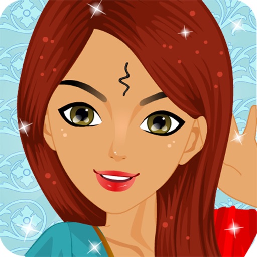 Indian Princess Salon Fashion Dressup and make up