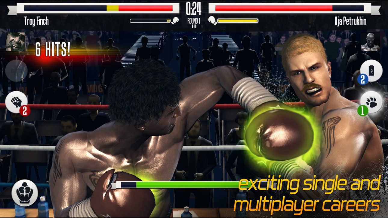 Real Boxing: KO Fight Club - Free Hack screenshot 2 - iOS game interface