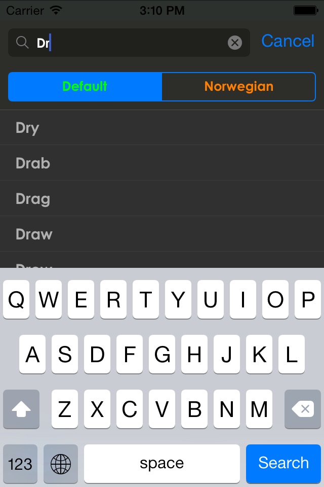norsk ordbok screenshot 4