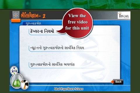 Ideal E-learning Physics (Sem : 2) in Gujarati screenshot 3
