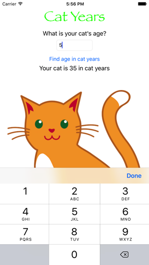 Cat Years - Fun And Simple Converter For Cat Years(圖3)-速報App