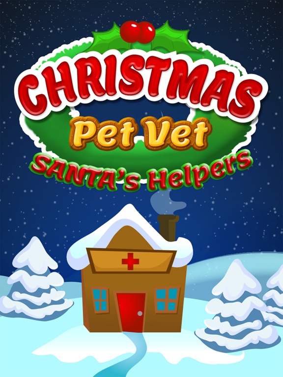 Christmas Pet Vet Doctor Santa Animal Hospital Zooのおすすめ画像1