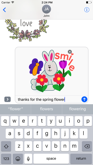 Spring Emoji Stickers for iMessage(圖3)-速報App