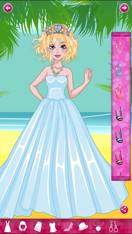 Princess Elsa Beauty Salon — Dress up girls games screenshot-4