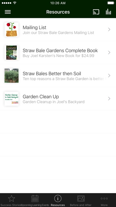 How to cancel & delete Straw Bale Gardens from iphone & ipad 2