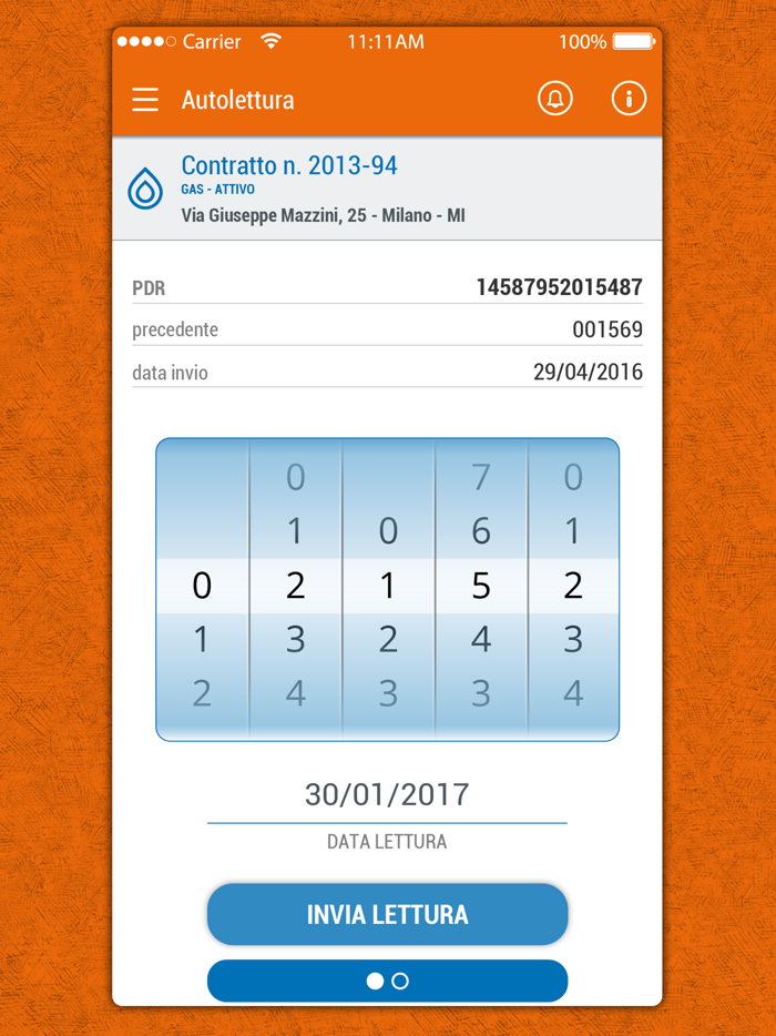 VeritasEnergia App gas e luce
