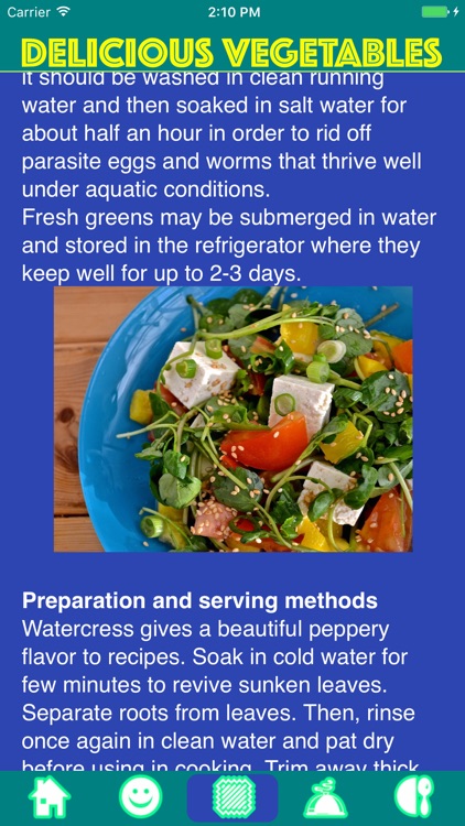 Delicious Vegetables - Serving tips & recipes. screenshot-3