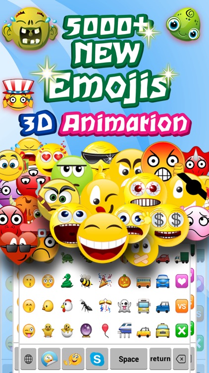 Animated Emoji Keyboard & Emoticon screenshot-0