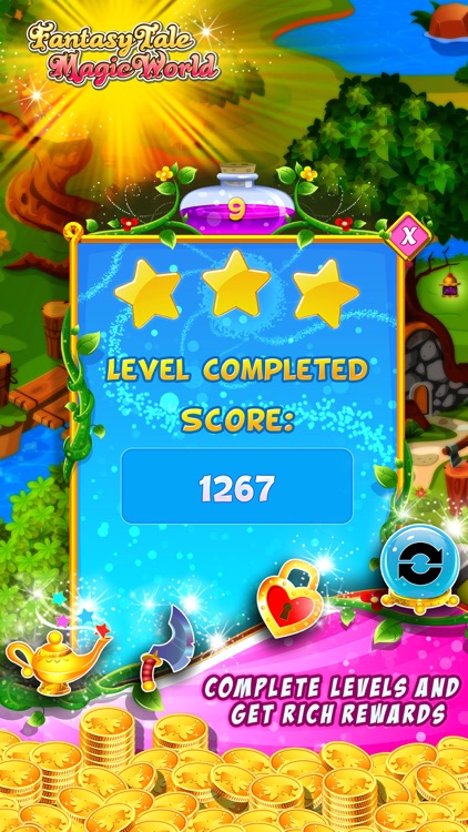 Fairy Tale Exciting Magic World - Match 3 Game screenshot-4