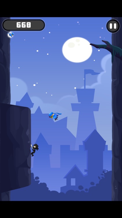 Ninja Rush -jump and run game