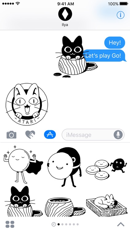 Go Game – Stickers