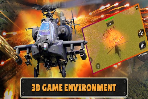 Apache Gunship Heli Missions - Copter Revenge screenshot 3