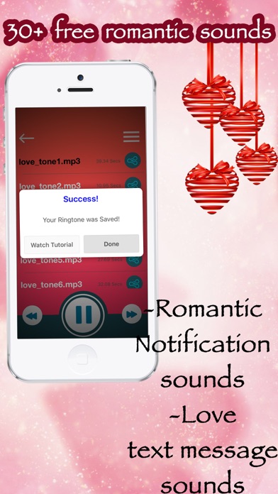 Valentine's Day Ringtones, Love Songs & Music screenshot 2