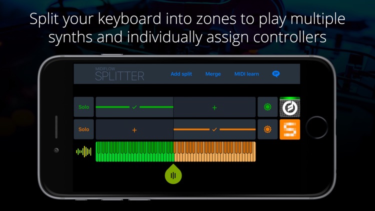 Midiflow Splitter (Audiobus)