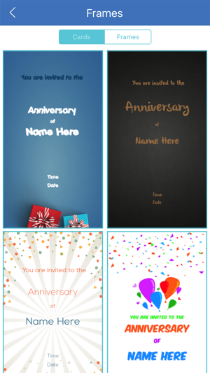 Anniversary Invitation Card Maker Pro(圖2)-速報App