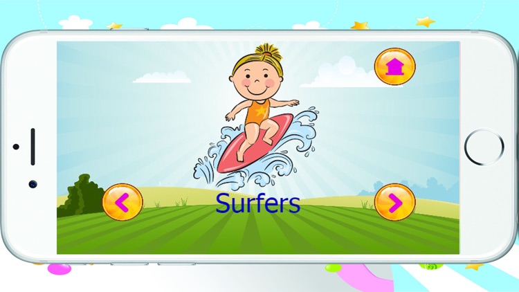 Sport Player Vocabulary Game for kids screenshot-4