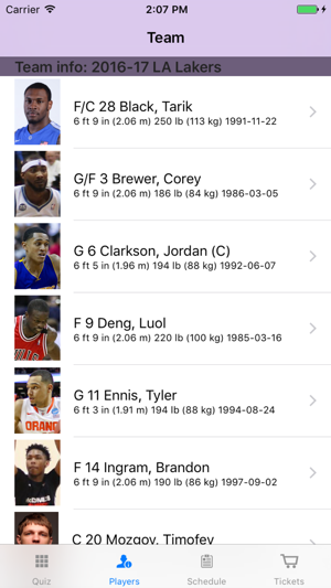 Team Info - for LA Lakers(圖2)-速報App