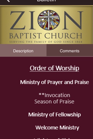 Zion Baptist Church DC screenshot 3