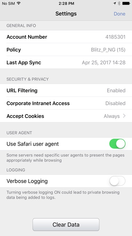 MaaS360 Browser