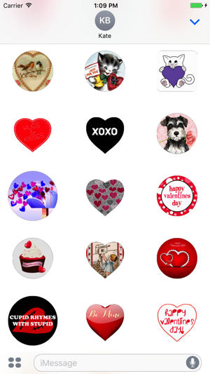 Valentine Day's Stickers Pack For iMessage(圖2)-速報App