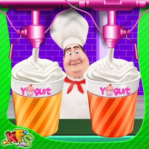 Frozen Yogurt Factory- Froyo Cooking Games Icon
