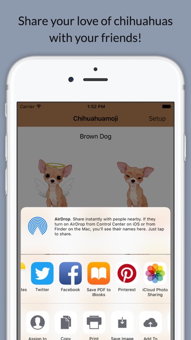 How to cancel & delete Chihuahuamoji - Chihuahua Emoji & Stickers from iphone & ipad 3