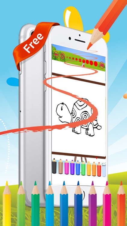 Zoo and animal3 coloring book for kids screenshot-4