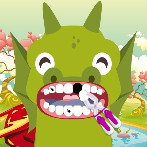 Little Dragon Jr Dentist Clinic Kids Game icon