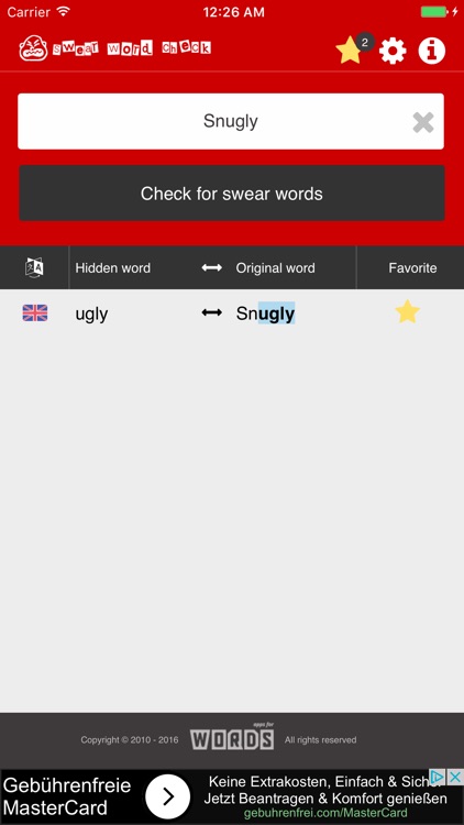 a! Swear Words Check screenshot-3