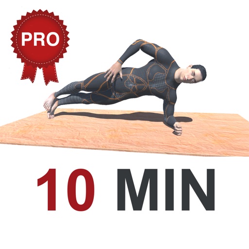 10 Min PLANKS Workout Challenge PRO - Tone, Abs icon