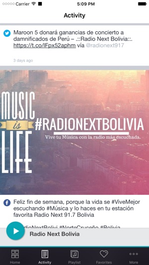 Radio Next Bolivia(圖2)-速報App