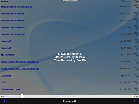 FTP Browser screenshot 4