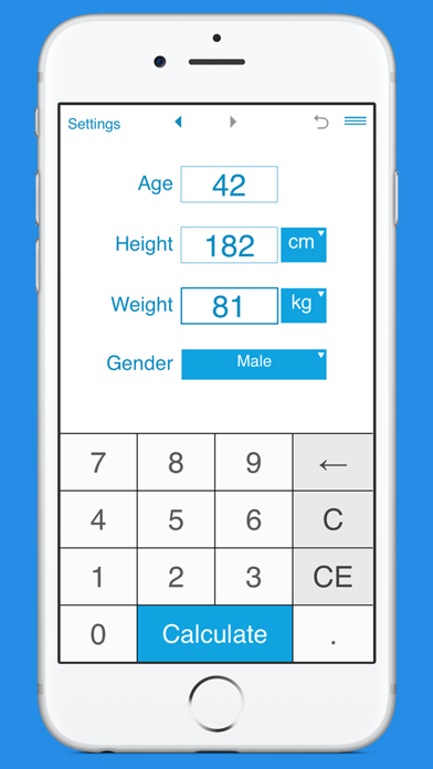 Smart BMR Calculator Screenshot 3