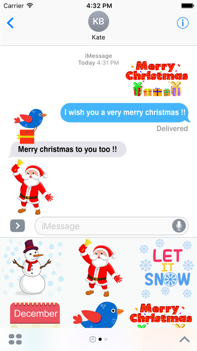 How to cancel & delete Christmas Celebration Stickers Pack from iphone & ipad 3