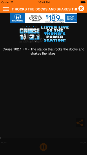 CRUISE 102.1 FM - WLEW(圖1)-速報App