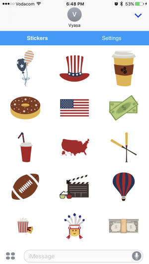 American Emoji - Great Emoticons for Texting(圖2)-速報App