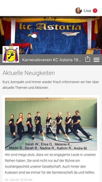 Karnevalsverein KC Astoria