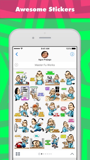 Master Fu Works stickers by Choppic(圖1)-速報App