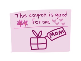 Mother's Day Coupon - photo stickers for iMessage