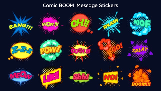 Best Comics Blast Sticker Pack(圖1)-速報App