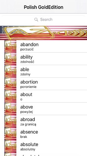 Polish Dictionary GoldEdition(圖1)-速報App